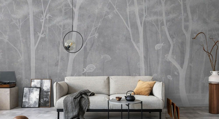 PHOTOWALL / Forest Fish - White Grange (e93649)