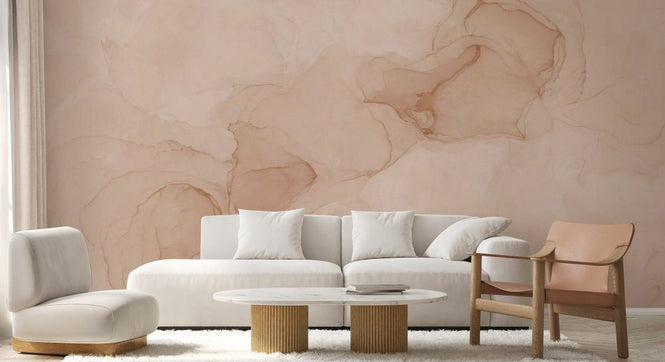 PHOTOWALL / Abstract Wall Texture - Beige (e93650)