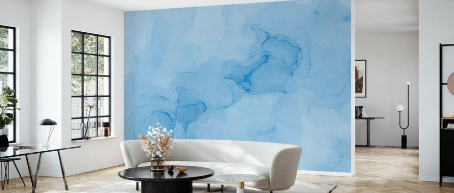 PHOTOWALL / Abstract Wall Texture - Blue Tone (e93652)