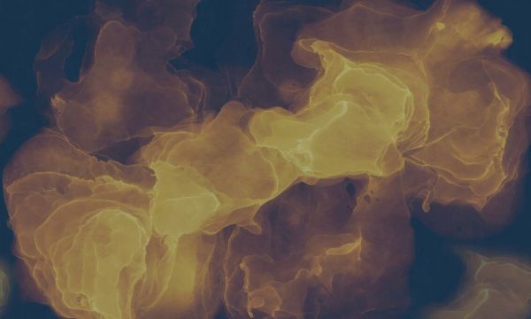 PHOTOWALL / Abstract Wall Texture - Fire (e93654)