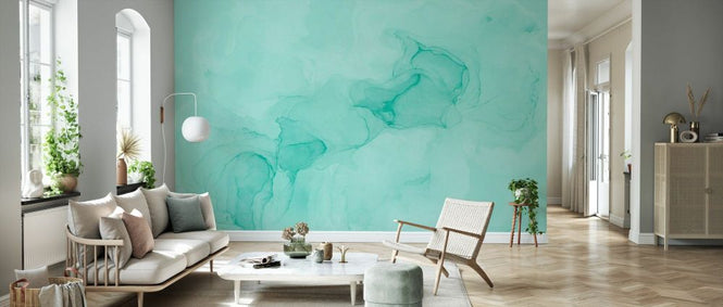 PHOTOWALL / Abstract Wall Texture - Green (e93655)