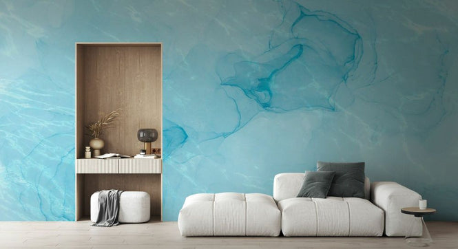 PHOTOWALL / Abstract Wall Texture - Ocean (e93659)