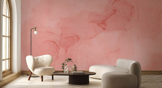 PHOTOWALL / Abstract Wall Texture - Pink (e93660)