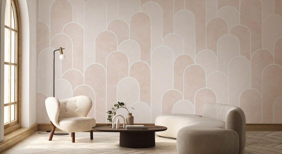 PHOTOWALL / Grand Arches Pattern - Beige Soft (e93668)