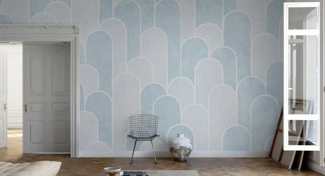 PHOTOWALL / Grand Arches Pattern - Blue Soft (e93671)