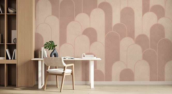 PHOTOWALL / Grand Arches Pattern - Nude Pink (e93675)