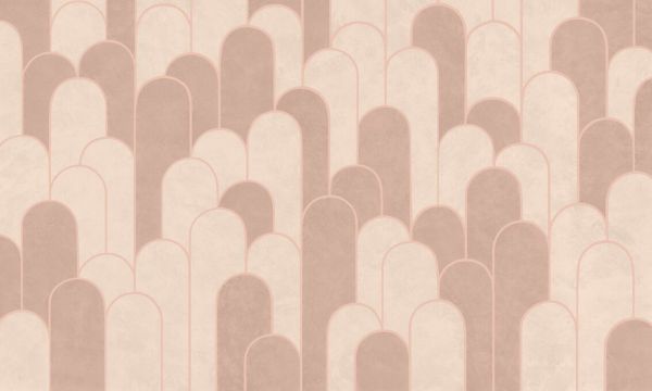 PHOTOWALL / Grand Arches Pattern - Nude Pink (e93675)