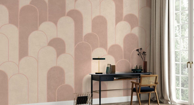 PHOTOWALL / Grand Arches Pattern - Nude Pink (e93675)