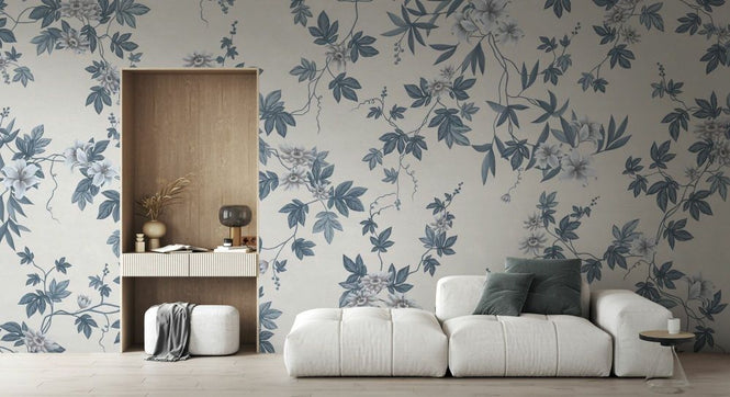 PHOTOWALL / Lovely Floral Design - Beige (e93694)