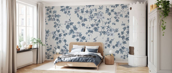 PHOTOWALL / Lovely Floral Design - Beige (e93694)
