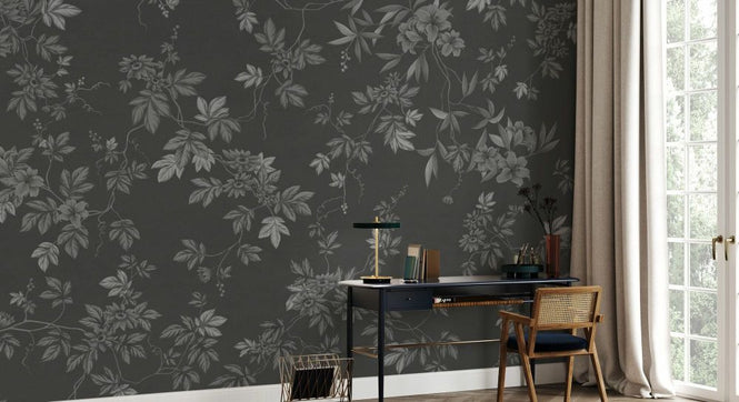 PHOTOWALL / Lovely Floral Design - Invert Dark (e93701)