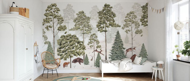 PHOTOWALL / Different Trees and Animals (e93767)