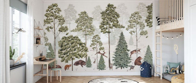 PHOTOWALL / Different Trees and Animals (e93767)