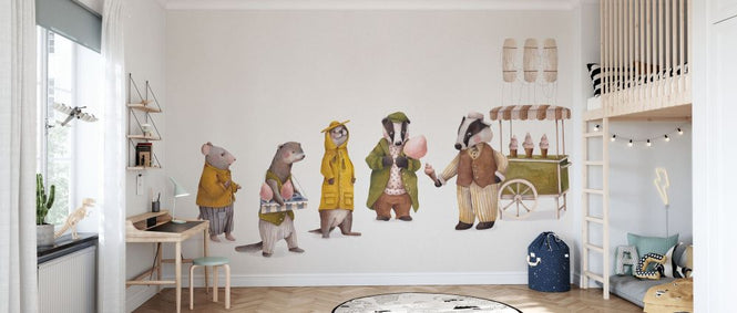PHOTOWALL / Ice Cream Animals (e93769)