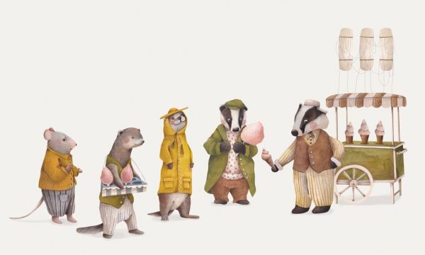 PHOTOWALL / Ice Cream Animals (e93769)