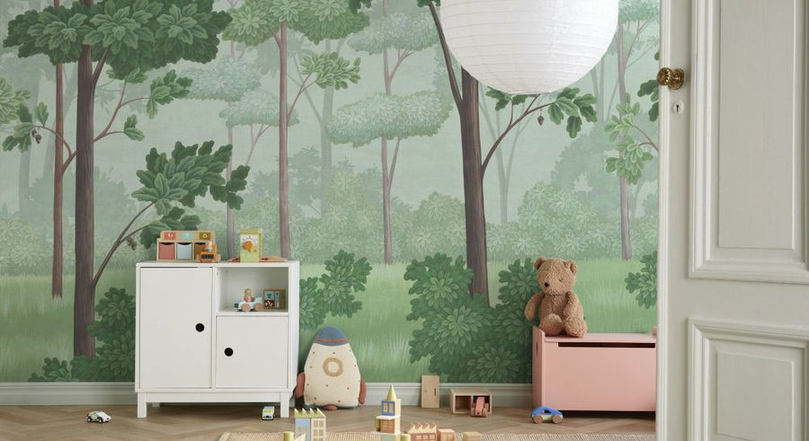 PHOTOWALL / Oak Tree Tales - Green (e93774)