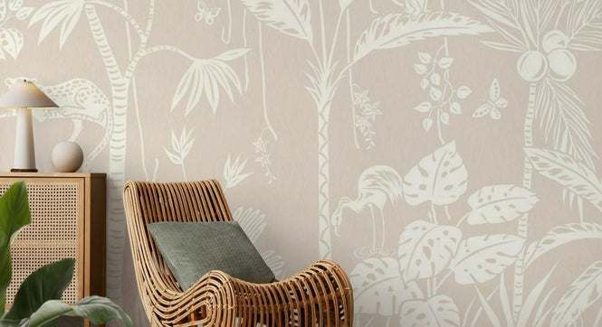 PHOTOWALL / Embossed Oasis - Beige II (e93816)