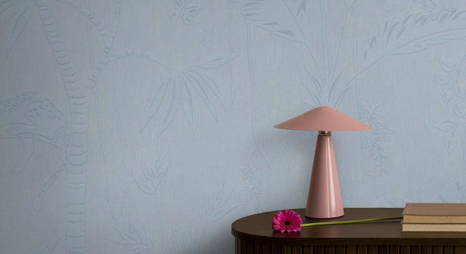 PHOTOWALL / Embossed Oasis - Blue (e93817)