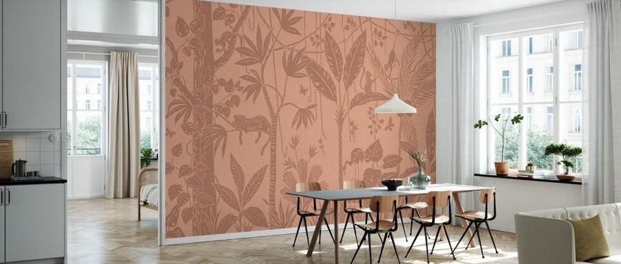 PHOTOWALL / Embossed Oasis - Terracotta III (e93825)