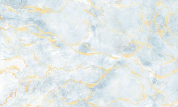 PHOTOWALL / Marble Reverie - Blue (e93845)