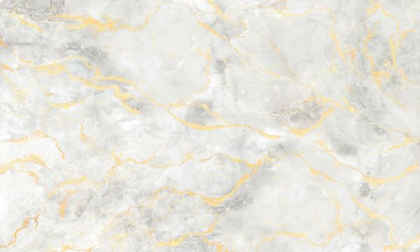 PHOTOWALL / Marble Reverie - Warm White (e93847)