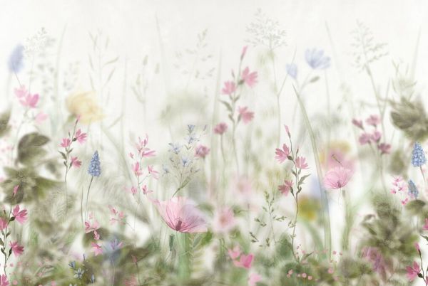 PHOTOWALL / Delicate Floral Meadow II (e93883)