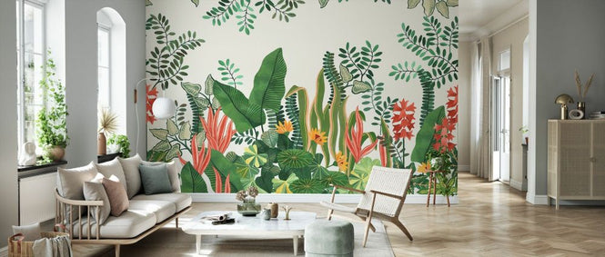 PHOTOWALL / Nature Lush Foliage - Light (e93890)