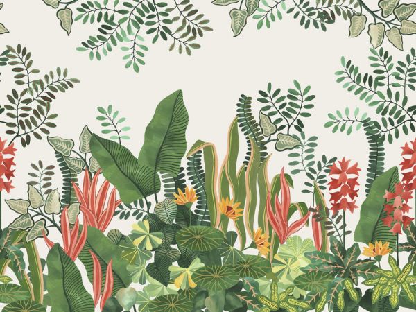 PHOTOWALL / Nature Lush Foliage - Light (e93890)