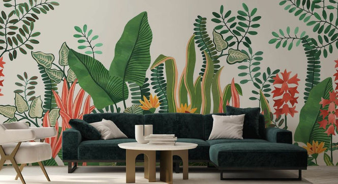 PHOTOWALL / Nature Lush Foliage - Light (e93890)