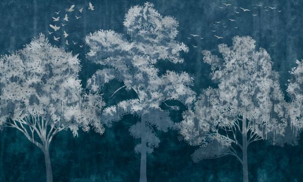 PHOTOWALL / Grove - Blue (e93926)