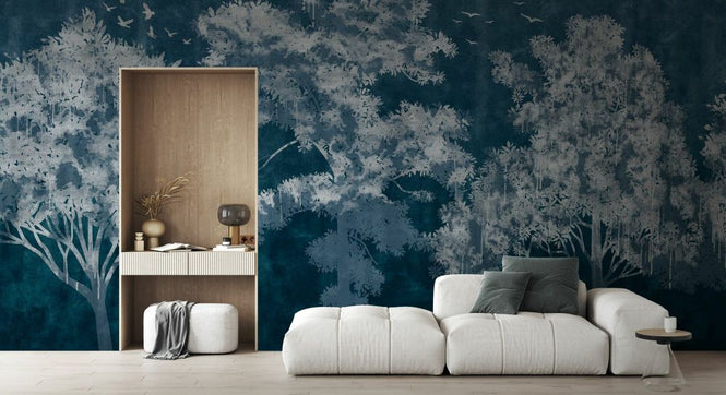 PHOTOWALL / Grove - Blue (e93926)