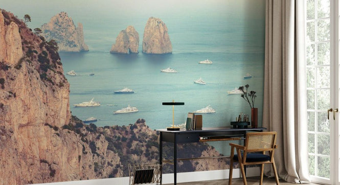 PHOTOWALL / Faraglioni Cliffs (e93974)