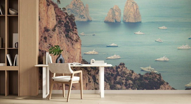 PHOTOWALL / Faraglioni Cliffs (e93974)