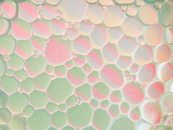 PHOTOWALL / Multicolored Bubble Surface (e93976)