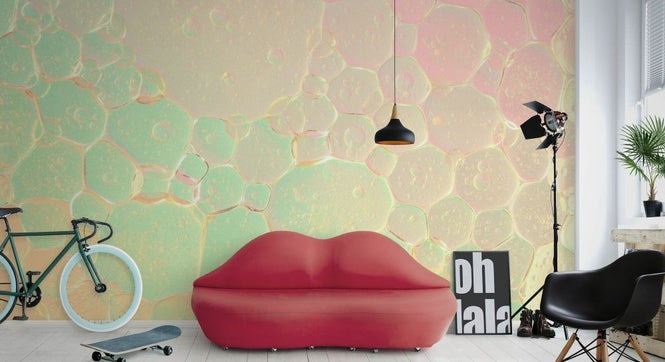 PHOTOWALL / Multicolored Bubble Surface II (e93977)