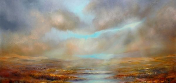 PHOTOWALL / Width - Coast Water Sun and Clouds (e94003)