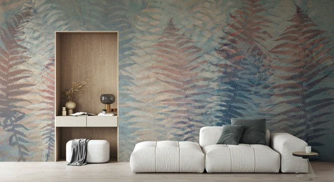 PHOTOWALL / Feather Ferns Soft Light (e94050)