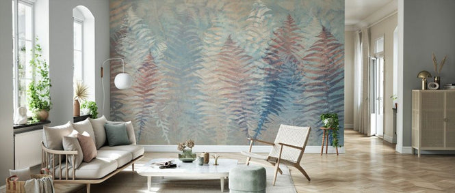 PHOTOWALL / Feather Ferns Soft Light (e94050)