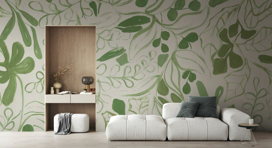 PHOTOWALL / Dancing Verdure - Green (e94125)