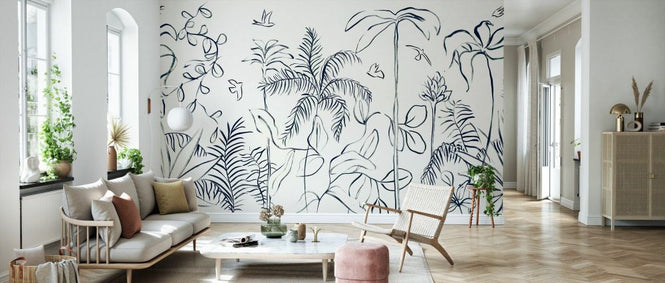 PHOTOWALL / Vestured Line - BW (e94128)