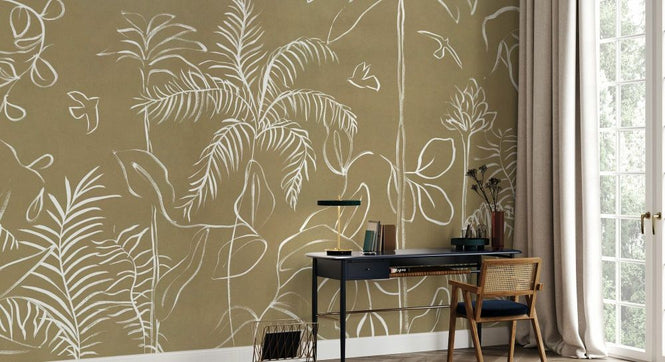 PHOTOWALL / Vestured Line - Beige (e94129)