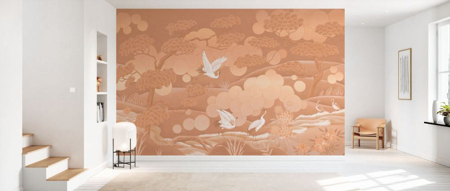 PHOTOWALL / Swirl - Beige (e94149)