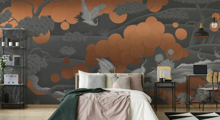 PHOTOWALL / Swirl - Black Plated (e94150)