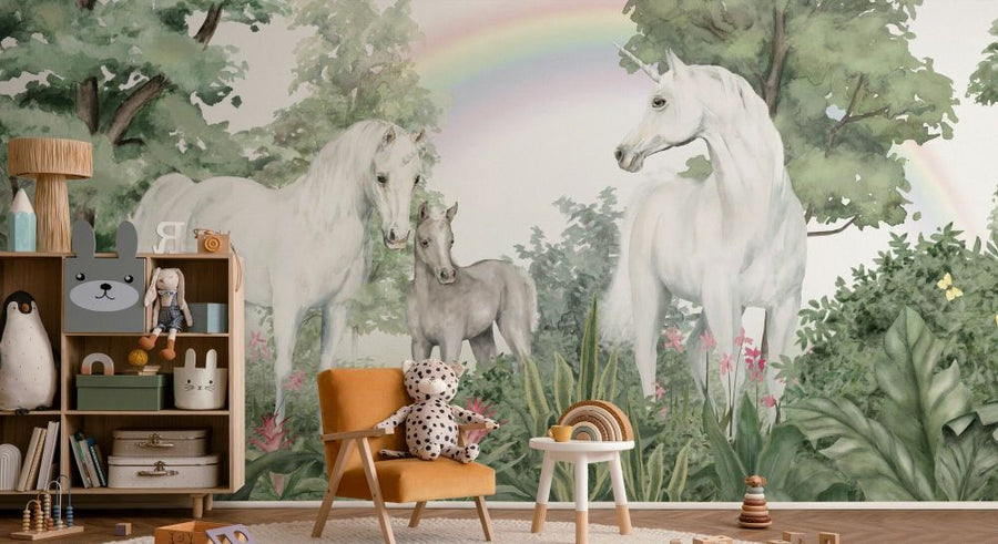 PHOTOWALL / Enchanted Unicorn Haven II (e94225)