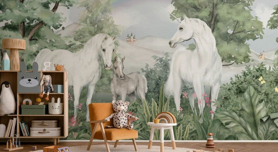 PHOTOWALL / Enchanted Unicorn Haven (e94226)