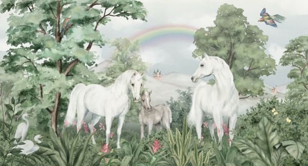 PHOTOWALL / Enchanted Unicorn Haven (e94226)