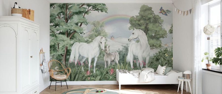 PHOTOWALL / Enchanted Unicorn Haven (e94226)