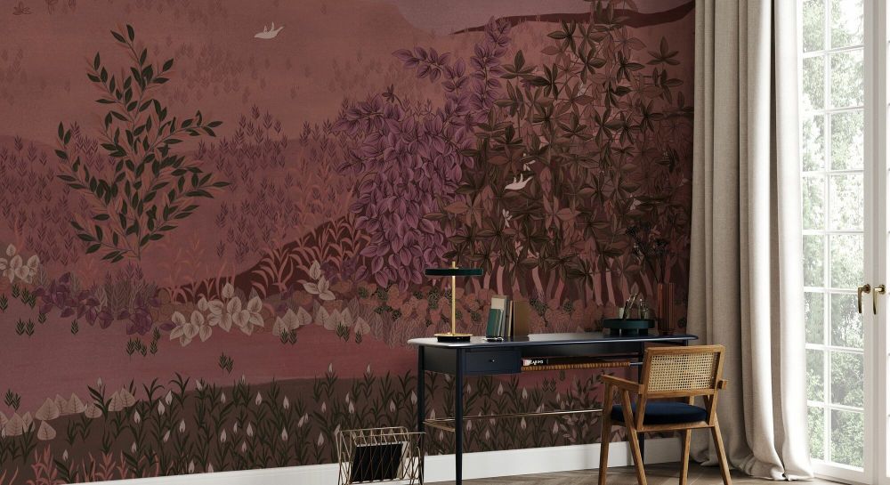 PHOTOWALL / Bracken - Antique Lily (e94258) | 輸入壁紙専門店 WALPA