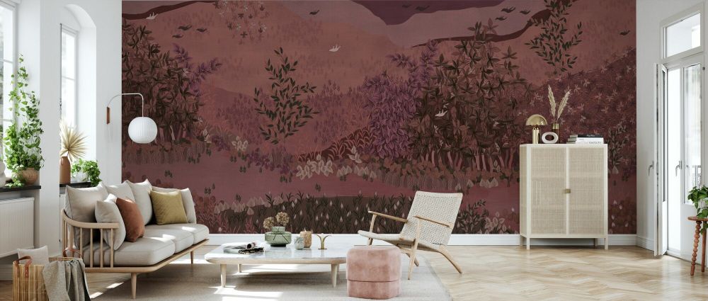 PHOTOWALL / Bracken - Antique Lily (e94258) | 輸入壁紙専門店 WALPA