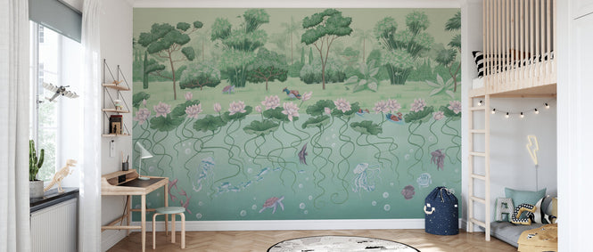 PHOTOWALL / Pond - Green (e94331)